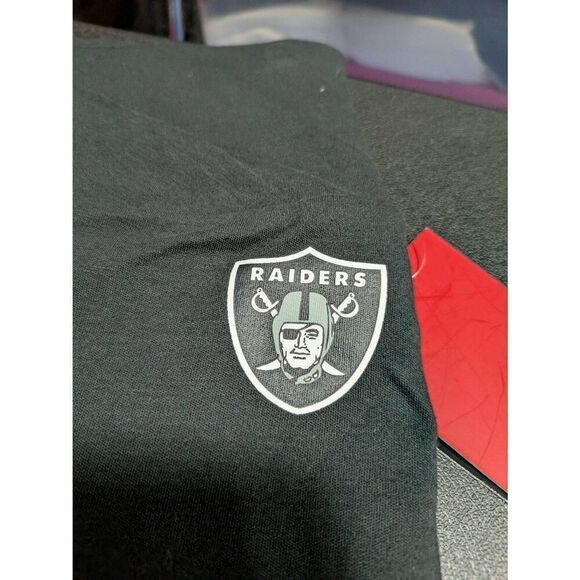 NWT NFL Forever 21 Las Vegas Raiders Team Apparel Black Leggings Size M - Picture 3 of 6